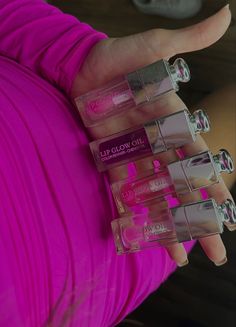 Lip Gloss Collection Aesthetic, Dior Lip Gloss, Dior Lipgloss, Girls Lip Gloss, Lip Glow Oil, Dior Lip, Glow Oil