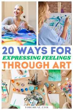 20 ways for expressing feelings through art