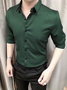 Formal Outfit For Boys, Green Formal Outfit, Facebook Ads Campaign, Tall Men Fashion, Shirt Outfit Men, Ads Campaign