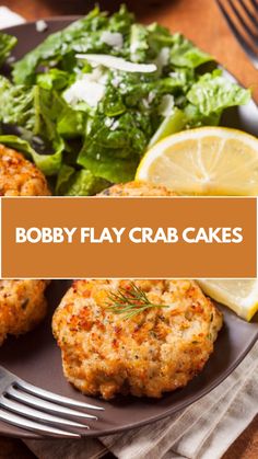 Bobby Flay  Crab Cakes recipe is made with red bell pepper, onion, olive oil, butter, eggs, mayo, Worcestershire sauce, old bay  seasoning, garlic salt, black pepper, lump crab meat, panko bread crumbs, and parsley this recipe takes about 45 minutes to make and serves 8 people. Crabless Crab Cakes, Crab Stuffed Haddock Recipes, Bobby Flay Crab Cakes Recipe, New England Crab Cakes, Salmon And Crab Cakes, Crab Meat Stuffing Recipes, Old Bay Crab Cake Recipe, Lump Crab Cakes Recipe, Crab Patties