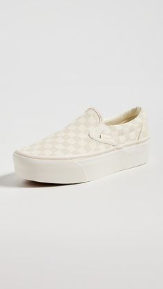 Vans CSO Stackform Sneakers | Shopbop Teacher Shoes, Platform Vans, Checkered Vans, Check Pattern, Cute Shoes, Shoe Brands, Gq, Me Too Shoes, Vietnam