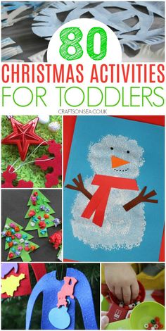 christmas activities for toddlers to make