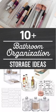 bathroom organization ideas Household Organization, Funky Junk, Clever Hacks, Stylish Bathroom, Bathroom Storage