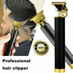 US STOCK FREE SHIPPING Features and further details ✂【Upgrading metal blades】The ornate hair trimmer for men use sharp stainless steel blades capture and cut hair and beard evenly, fast and labor-saving. Hanging T-Blades make you shave and cut freely, no matter from which direction. Zero Gapped Trimmers oil head design, round blade ends are gentle contact with the skin to avoid accidental damage to the surface of the skin. Barber clippers suitable for oil head, trimming and carving hair shape. ✂ Hair Clippers For Men, Barber Shave, Beard Barber, Hair Machine, Barber Clippers, Shaving Machine, Electric Hair Clippers, Trimmer For Men, Men Haircut Styles