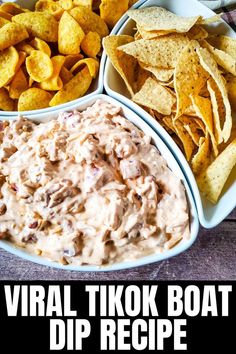 boat dip tiktok recipe Party Dips Easy, Boat Snacks, Easy Boat, Refreshing Summer Recipes, Easy To Make Snacks, Baked Oatmeal Recipes, Easy Dips