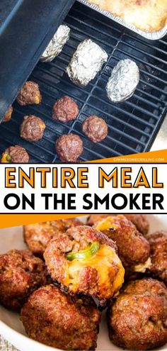 Smoked cooking has never been fun especially when you like making your entire meal on the smoker! Perfect for a delicious family dinner idea for tonight, this easy meal is sure to delight everyone! Make this for weeknight dinners! Easy Smoker Recipes, Pellet Smoker Recipes, Smoked Vegetables, On The Smoker, Peach Dump Cake, Smoked Jalapeno, Smoker Cooking, Hasselback Potatoes, Pellet Grill Recipes