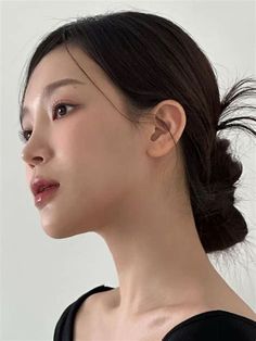 Korean Hairstyle Bun. There are any references about Korean Hairstyle Bun in here. you can look below. I hope this article about Korean Hairstyle Bun can be useful for you. Please remember that this article is for reference purposes only. #korean #hairstyle #bun Korean Low Bun, Korean Bun, Tied Up Hairstyles, Low Bun Hairstyle, Korean Hairstyles, U Shaped Hair, Low Bun Hairstyles, Bun Styles, Medium Length Haircut