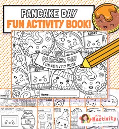 Pancake Day Resources | Mrs Mactivity Mindfulness Colouring Sheets, Recipe Printable, Mindfulness Colouring