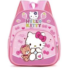 Sanrio Hello Kitty Backpack For School With Shoulder Straps. Size Is 12” Tall X 10” Width Elsa And Spiderman, Hello Kitty Backpack, Kitty Backpack, Backpack For School, Hello Kitty Accessories, Hello Kitty Pink, Plush Backpack, Princess Elsa, Princess Sofia