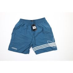 Nos Vintage 90s Adidas Mens Xl Spell Out Big Logo Nylon Running Soccer Shorts Mens Shorts New With Tags Mens Size Xlarge Measurements Are: 15 Inches Across The Waist Laid Flat 7 Inch Inseam 20 Inches From Top To Bottom Blue Nylon Check Out My Other Items In My Store! Pr1538 Hh Adidas Nylon Bottoms For Streetwear, Adidas Sports Nylon Shorts, Adidas Nylon Sports Shorts, Adidas Sporty Nylon Shorts, Adidas Spring Streetwear Shorts, Adidas Shorts For Spring Streetwear, Adidas Streetwear Shorts For Summer, Adidas Summer Streetwear Shorts, Adidas Athleisure Outdoor Bottoms