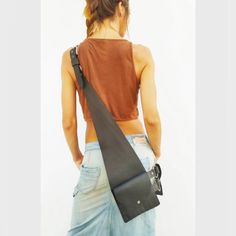 Unique Sling Bag. Used A Few Times, In Mint Condition. Cowhide Leather. Unisex Shoulder Bag From Spain. Leather Sling Bag, Sling Bag, Cowhide Leather, Leather Crossbody, Bag Lady, Shoulder Bag, Leather, Women Shopping, Black