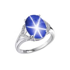 "(Product Details) Main stone - Lindy Star Jewelry Type - Ring Gemstone Shape - Oval Shape Material - 925 Sterling Silver Gender - Women And Girl Sizable - Yes Metal Purity - 925 Color - Blue Lindy Star In Sterling Silver 925 Ring with Rhodium Plated.... (Products details In few Words) This ring is a sterling silver 925 Lindy Star ring for women And Girls. STATEMENT RING FOR ALL OCCASION These silver RING make a gorgeous gift for a loved one - for mom, sister, girlfriend, wife or friend - for an Star Sapphire Ring, Star Sapphire, 925 Ring, Star Jewelry, Star Ring, Ring Promise, Blue Star, 925 Silver Rings, Cocktail Rings