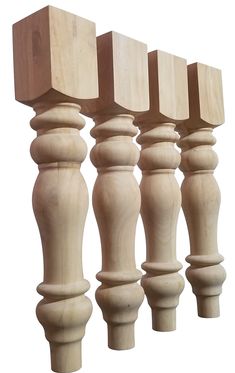 PRICES MAY VARY. Listing is for a Set of 4 Premium Quality Unfinished Dining Table Legs 5x5x28.5 Inch Leg Easy to Stain or Paint- Leg is premium quality for painting free of oils and knots Intended for professional contractors and DIY woodworkers HARDWOOD- Maple Family Parawood PRICE IS FOR A SET OF 4 LEGS! Dimensions: 
28.5" Tall 
5" square shank This is a substantially large leg and will support the weight of even the heaviest tables. Wood Species: 
Hard Wood Parawood Can be used with pine or Large Wood Table Office, Pin Leg Kitchen Table, Dinning Room Tables Farmhouse, Unfinished Dinning Table, Modern Farm House Dinner Table, Fyi Farmhouse Table, Farmhouse Kitchen Tables Overstock, Western Farmhouse Table, Milk Paint Farmhouse Table