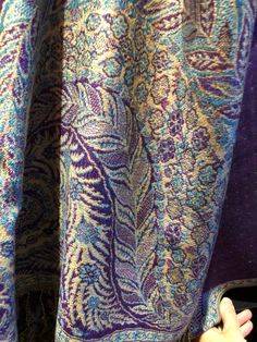 Deep royal purple with beige weave Vintage styled wrap 28 X 70 Nice brocade paisley Very soft silk blend Styled from ancient Jamawar Indian motifs These are replicated from vintage shawl collections by my own company We may have larger quantities available for weddings, bridesmaids, or wholesale orders. Please inquire. All shipped free in the US Please check out our THOUSANDS of great reviews Purple Silk Shawl Scarf, Purple Pashmina Scarves, Traditional Purple Pashmina Shawl, Purple Pashmina Shawl, My Own Company, Indian Motifs, Vintage Shawl, Vintage Shawls, Purple Paisley