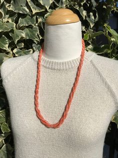 "This is a 3 strands vintage Japanese deep sea coral necklace. Natural pink color, untreated not dyed. Japanese deep sea precious coral is beyond rare and has been virtually unavailable for decades. This necklace consists of tubular beads. Tubular beads size are about 3x5-4.3x7.9mm Necklace length:62.5cm Mint condition. Please keep in mind that Japanese deep sea coral almost always has a few cracks and dimples that usually don't stand out. Most Japanese deep sea coral has cracks, which come from Coral Multi-strand Beaded Necklace, Coral Multi-strand Beaded Necklaces, Multi-strand Red Coral Beaded Necklaces, Coral Red Multi-strand Beaded Necklaces, Angel Skin, Sea Coral, Coral Bracelet, Coral Necklace, Old Jewelry