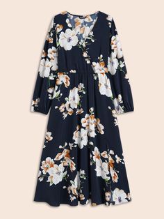 Floral Lantern, Bloom Dress, Trendy Dress, Lantern Sleeve, Lantern Sleeves, Lanterns, Split, Maxi Dress, Plus Size