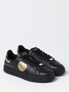 Sneakers VERSACE JEANS COUTURE Men color Gold Versace Sneakers, Gold Sneakers, Versace Jeans Couture, Italian Fashion Designers, Versace Jeans, Couture Collection, Italian Fashion, Versace, Shoes Mens