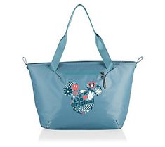 With fun Mickey graphics, a spacious interior, and a zippered pocket to hold utensils or other accessories, this insulated cooler bag lets you pack the happiest picnic on earth. From Oniva. Cooler Bag, Zipper, Tote Bag, Blue