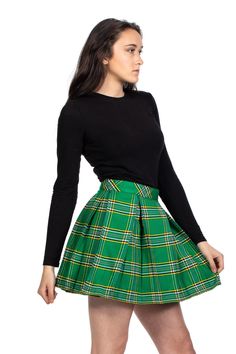 No matter what style of tartan you like, whether it is reflective of your clan, your region or just a reflection of your favorite colors, #tartanminiskirt #tartanskirtoutfit #tartanmaxiskirt #tartanplaidskirt #tartanfashion #tartandress #tartan #tartanoutfit #tartanchristmas #christmastartan #redtartan #greentartan #bluetartan #tartanwedding #tartanweddingdress #tartanweddingideas #tartanplaidfashion #tartanfabric #skirtfashion #longskirt #burgandyskirt #simpleskirts #longskirtoutfits #skirttype Green Stretch Cotton Skort, Green Cotton Flared Mini Skirt, Green Flared Cotton Mini Skirt, Green Cotton Pleated Mini Skirt, Green Stretch Skort, Green Relaxed Mini Pleated Skirt, Green Stretch Pleated Skort, Stretch Green Pleated Skort, Green Pleated Tiered Mini Skirt