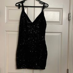 Black Milk Clothing Sequin Little Black Dress Large Nwot Smoke Free Home Never Worn Or Washed Black V-neck Bodycon Dress For Party Season, V-neck Black Bodycon Dress For Party Season, Black Mini Dress For Evening, Black Mini Bodycon Dress For Dinner, Black Mini Length Bodycon Dress For Dinner, Black V-neck Mini Dress For Evening, Black Bodycon Dress For Party, Black Sequin Dress For Dinner, Glamorous Black Mini Dress For Dinner