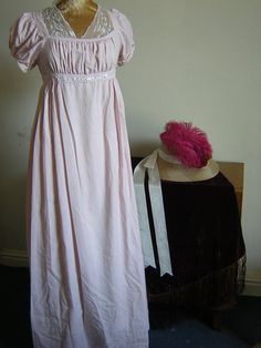 Georgiana Lambe, Janet Arnold, Regency Dresses, Muslin Dress, Regency Period