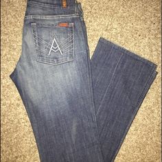 Nwot 7 For All Mankind Jeans "A Pocket" Boot Cut Western Clothes Women, Extra Skin, Pocket Jeans, 7 For All Mankind, Western Outfits, Jeans And Boots, Women Jeans, Outfit Inspirations, Outfit Inspo