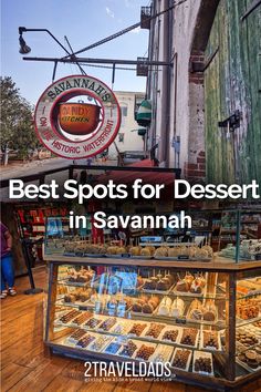 the best spots for dessert in savannah