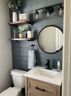 Discover 32 budget-friendly small half bathroom ideas to elevate your space without breaking the bank. From clever storage solutions to chic decor accents, find inspiration to transform your powder room into a stylish sanctuary that reflects your personal style. Half Bathroom Remodel, Christmas Bathroom Decor, Bathroom Remodel Designs, Bathroom Inspiration Decor, Basement Bathroom, Bathroom Redo, Upstairs Bathrooms, Half Bathroom