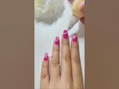 Flower Nail Art Designs, Nail Art Designs At Home, Flower Nail, Flower Nail Art, Flower Nails, Art Designs, Nail Art Designs, At Home