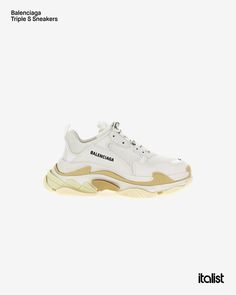 Balenciaga Triple S Sneakers - These statement-making sneakers combine comfort with cutting-edge design, making them a must-have for any fashion-forward wardrobe. Balenciaga Triple S Sneakers, Balenciaga Shoes, Balenciaga Triple S, Edge Design, Luxury Accessories, Bold Fashion