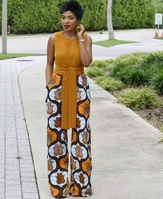 Ladies Jumpsuit, African Pants, African Print Pants, Short Dress Styles, Afrikaanse Mode, African Fashion Modern, African Inspired Fashion, African Print Dresses, African Print Fashion Dresses