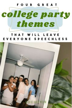 Themes For Parties College, Fresher Party Theme, College Party Themes Drinking, Frat Themes Party, College Party Ideas Themes, College Themed Party, Cool Party Themes College, College Birthday Party Themes, Fun Party Themes College