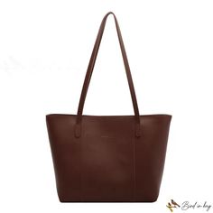 Bird in Bag - Large-capacity bags female new fashion popular clash color shoulder bag class Tot bag Trendy High-capacity Solid Color Bags, Trendy High-capacity Shoulder Bag For Everyday Use, Trendy High-capacity Shoulder Bag, Tot Bag, Commuter Bag, Street Trends, Casual Tote, Types Of Bag, Bird In Bag