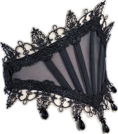 Black Lace Gothic Corset, Halloween Elegant Lace Corset, Elegant Black Corset Belt For Costume, Elegant Lace Corset For Halloween, Black Lace Corset For Party, Black Lace Corset With Lace Closure, Black Lace Corset For Wedding, Black Lace Wedding Corset, Black Lace Corset For Costume Party