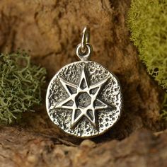 Sterling Silver Fairy - Etsy Seven Planets, Fairy Star, Earth Air Fire Water, Number Seven, Celtic Traditions, Amulet Charm, Tie Dye Crafts