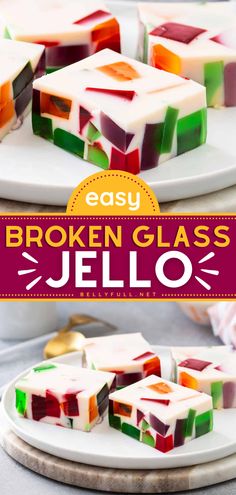 Broken Glass Jello Broken Glass Jello Recipe, Glass Jello Recipe, Stained Glass Jello, Jello Deserts, Jello Mold Recipes, Jello Recipe, Jello Dessert