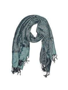 Unbranded Scarf Size: One Size Accessories - used. No Fabric Content | Scarf: Teal Accessories Teal Accessories, Teal Scarf, Grey Scarf, Teal And Grey, Handbags For Women, Scarf Accessory, Women Handbags, Women Accessories, Handbags