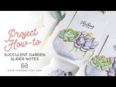 the project how to succulent garden slider notes