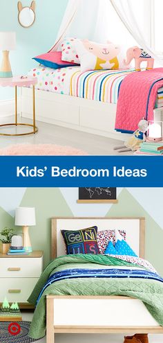 kids'bedroom ideas that are easy and fun to make the most out of their space