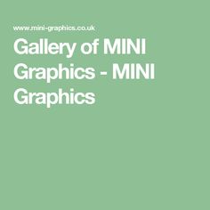 the gallery of mini graphics - mini graphics are available for use in many different projects