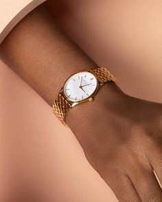 Rosefield Watch, Pastel Leather, Golden Watch, Fancy Watches, Coin Bracelet, Watches Women, Modern Watches