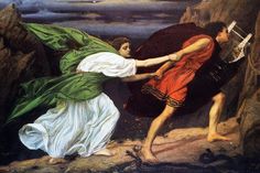 Orpheus Eurydice, Greek Mythology Stories, Orpheus And Eurydice, Mythology Paintings, Image Chat, Hades And Persephone, Ancient Myths