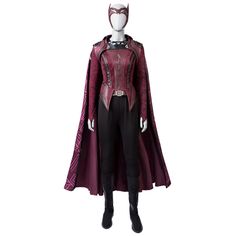 *Please select custom size and tell us gender if you need male's size. Thanks!
 
Includes: cape, top, pants, girdle, headwear, boots (optional)Material: Pleather, fur, knit fabric and so onSize: Female XS-XXXL, custom size Multiverse Of Madness Scarlet Witch, Marvel Halloween Costumes, Marvel Jewelry, Cape Top, Multiverse Of Madness, Short Torso, Tights Outfit, Scarlet Witch, Doctor Strange