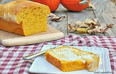 a loaf of bread sitting on top of a white plate