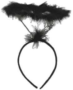 Adjustable Black Costume Accessories, Adjustable Black Costume Accessories For Party, Black Headband For Costume Party, Feathered Halloween Party Costume Accessories, Feathered Halloween Costume Accessories, Black Halloween Party Hair Accessories, Themed Party Costume Headband, Adjustable Headpieces For Halloween Costume, Carnival Costume Party Headband