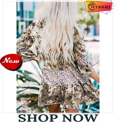 Women's Casual Dress Shift Dress Print Dress Leopard Floral Ruffle Patchwork V Neck Mini Dress Active Fashion Outdoor Daily Long Sleeve Regular Fit Khaki Spring Summer S M L Xl Long Sleeve Mini Dress With Ruffle Hem For Vacation, Spring Mini Length Patchwork Dresses, Fall Casual Dresses With Floral Patchwork, Summer Mini Length Patchwork Dresses, Casual Floral Patchwork Dresses For Fall, Beach Patchwork Dress For Fall, Long Sleeve Ruffle Hem Dress For Vacation, Fitted Floral Patchwork Dress For Fall, Patchwork Dress For Beach In Fall