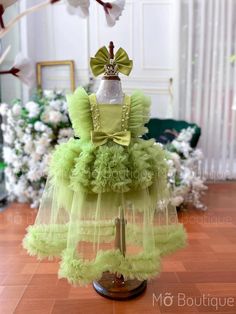 Quinn Dress, Green Tutu Mesh Dress Big Bow for Baby Party, First Birthday Outfit, Kids Toddler Elegant Princess Tutu Dress,flower Girl Dress - Etsy Tulle Ruffle Dress For Costume, Ruffled Tulle Dress For Costume, Green Ball Gown With Ruffles, Green Ruffled Ball Gown, Elegant Princess Dress With Ruffles For Costume, Fairytale Princess Dress With Ruffles For Pageant, Fairytale Princess Dress With Ruffles For Pageants, Fairytale Ruffle Dress For Pageant, Fairytale Ruffle Dress For Pageants