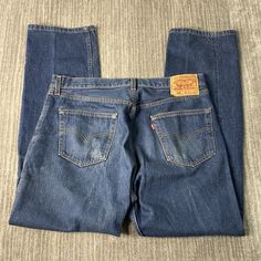 Vintage 90s Levis 501 Original Fit Red Tab Made in USA Basic Essential Streetwear Blue Denim Jeans 36 Waist Mens Condition: Fair Used Condition = Has stain on the leg due to wear and age. Measurements: Please see photos above for all measurements IF YOU BUY TWO OR MORE ITEMS USE THE CODE BUNDLE @ CHECK TO SAVE 20% WE SHIP WITHIN 24 HOURS AFTER PURCHASE! Please be aware that we do not offer free returns!! The Buyer is responsible for the cost of the return label.  Follow us on TikTok & Instagram @findsnostalgic and tag us in your finds Levis 501 Original, 90s Levis, Levis 501, Blue Denim Jeans, Vintage 90s, Mens Jeans, Blue Denim, Denim Jeans, Made In Usa