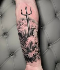 Joel Tattoo, Back Of Forearm Tattoo, Holy Grail Tattoo, Holy Spirit Tattoo, Holy Trinity Tattoo, Poseidon Trident