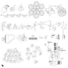 Cad Performance People Top View DWG | Toffu Co People In Plan Architecture, People Top View Illustration, Situation Architecture Plan, Architecture Plan Representation, Architectural Entourage Human Figures, Tree Representation In Plan, People Top View, Architecture Symbols, Block Plan